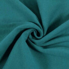 50x70 cm organic-cotton cuffs petrol