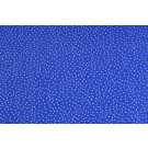 50x140 cm cotton dots blue