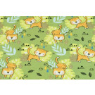 Cotton jersey tigers khaki green
