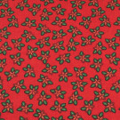 50x140 cm cotton christmas flowers red
