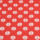 100x150 cm cotton jersey anchor in circle red