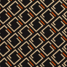 Jersey fabric discharge abstract red -brown