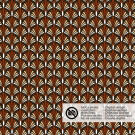 cotton poplin printed batik brown