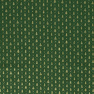 Cotton christmas trees green/gold