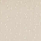 Cotton muslin embroidered flowers beige