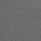 Cotton Poplin Printed Dots Dark grey