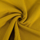 Waffle jersey jersey ocher Blooming Fabrics