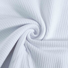 Waffle jersey jersey white Blooming Fabrics