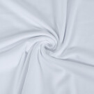 cotton interlock white Blooming Fabrics