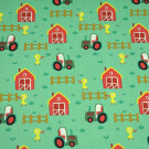 Cotton farm green