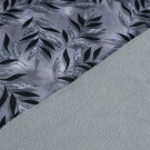 Softshell digital print twigs light grey