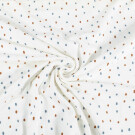 cotton jersey dots offwhite