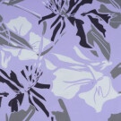 Cotton Jersey Abstract flowers lilac