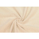 50x70 cm cuffs cream/white with golden glitter yarn