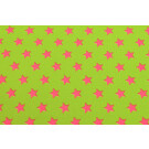 95x150 cm cotton jersey stars kiwi/pink