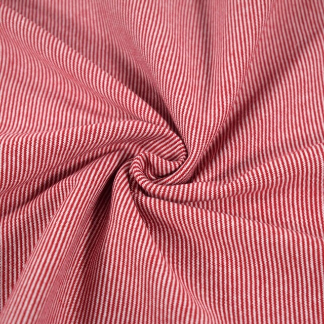 Cuffs striped 1mm red