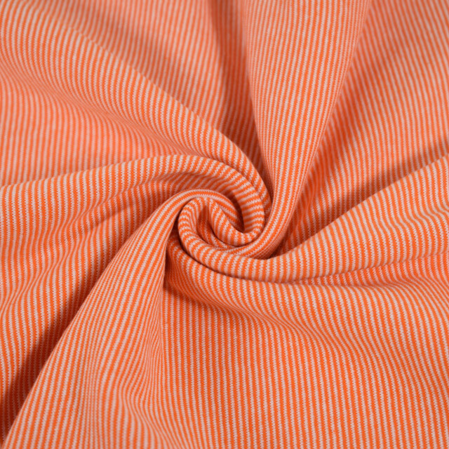 Cuffs striped 1mm orange